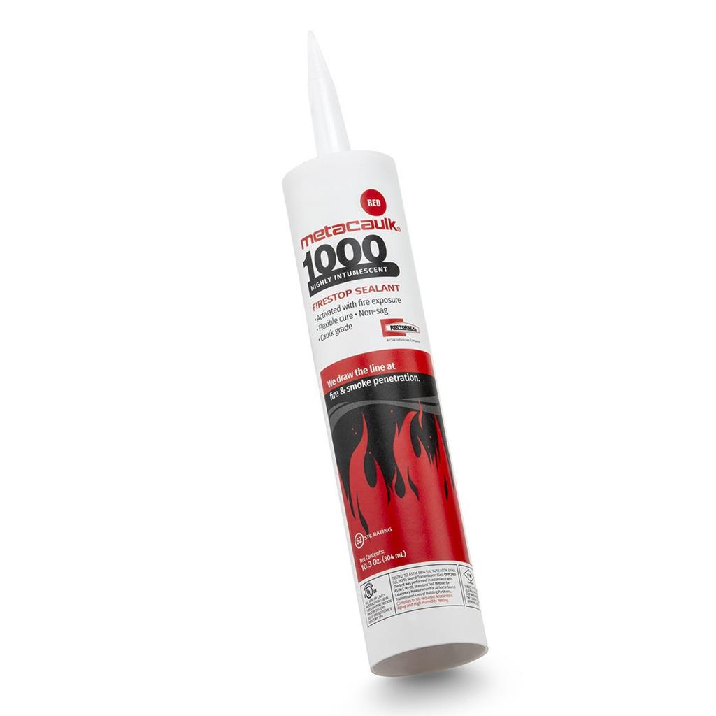 RectorSeal Metacaulk 66640 1000 10.3 oz Cartridge Paste Highly Intumescent Firestop Sealant