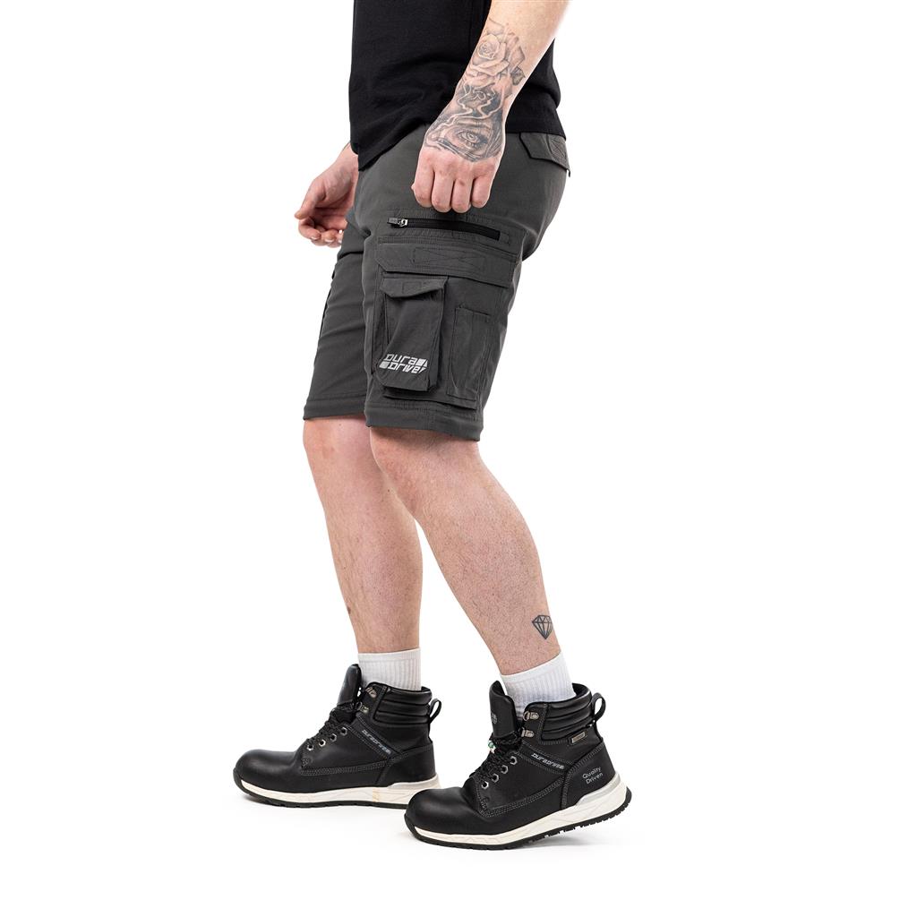 DuraDrive Elevate Flex-Fabric Convertible Cargo Work Pants