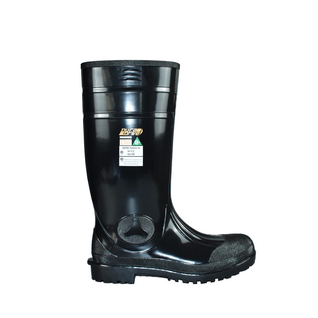 DuraDrive CSA 15in PVC Safety Water Boots with Steel Toe