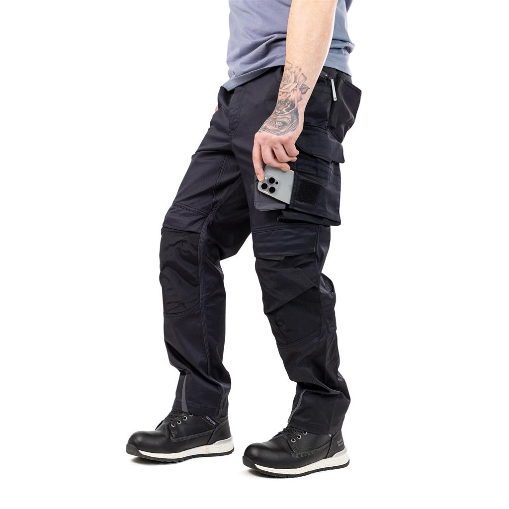 DuraDrive Infinity Black Cargo Work Pant