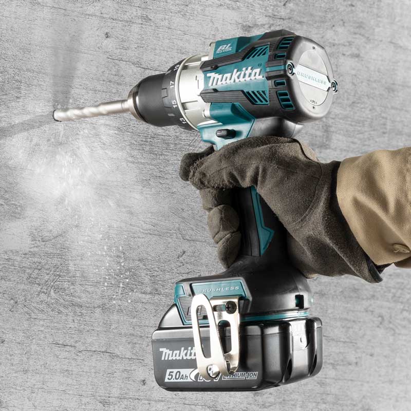 Makita DHP489Z LXT® 1/16 - 1/2 in 620 W Lithium-Ion Brushless Variable Speed Cordless Hammer Drill/Driver