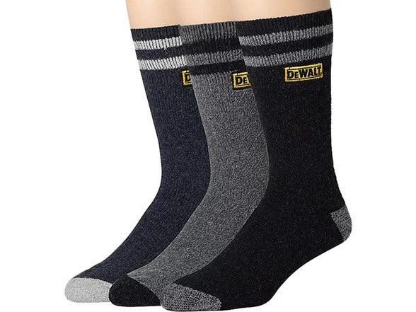 DeWalt 63% Polyester Thermal Work Sock