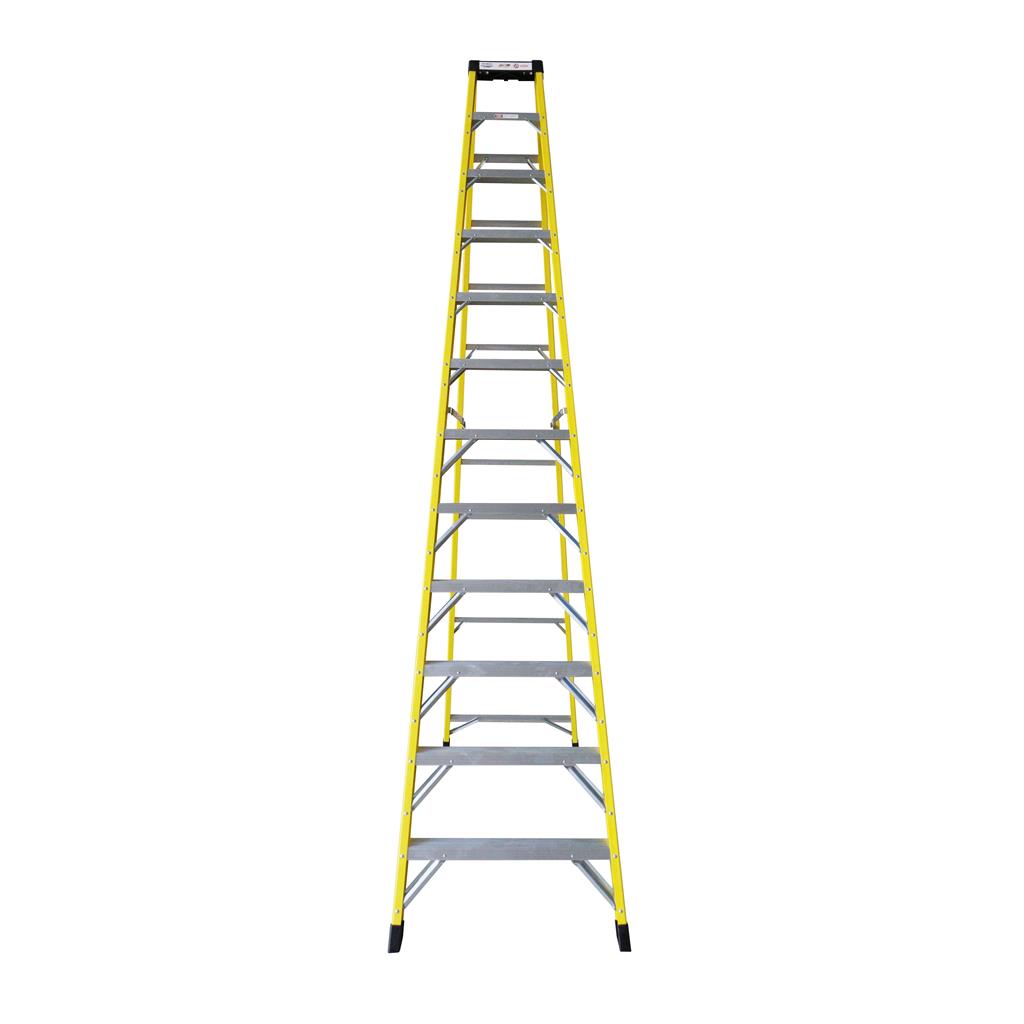 DuraDrive 300 lb 11Rungs Fiberglass Step Ladder