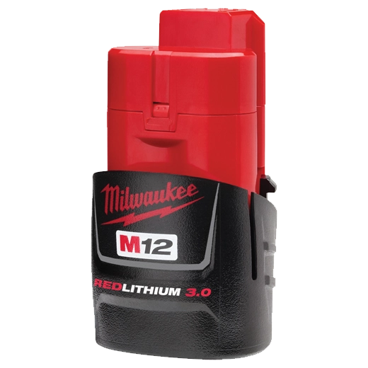 Milwaukee 48-11-2430 REDLITHIUM™ Lithium-Ion 3 Ah 12 V Rechargeable Battery Pack