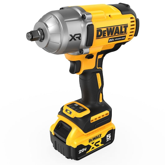 DeWalt DCF900P2 20V MAX* XR® 1/2 in Hog Ring 1400 ft/lb Breakaway 1030 ft/lb Fastening High Torque Cordless Impact Wrench with Hog Ring Anvil