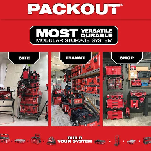 Milwaukee 48-22-8316 PACKOUT™ 18 in Length x 10 in Width x 19.75 in Height Soft Sided Tool Bag