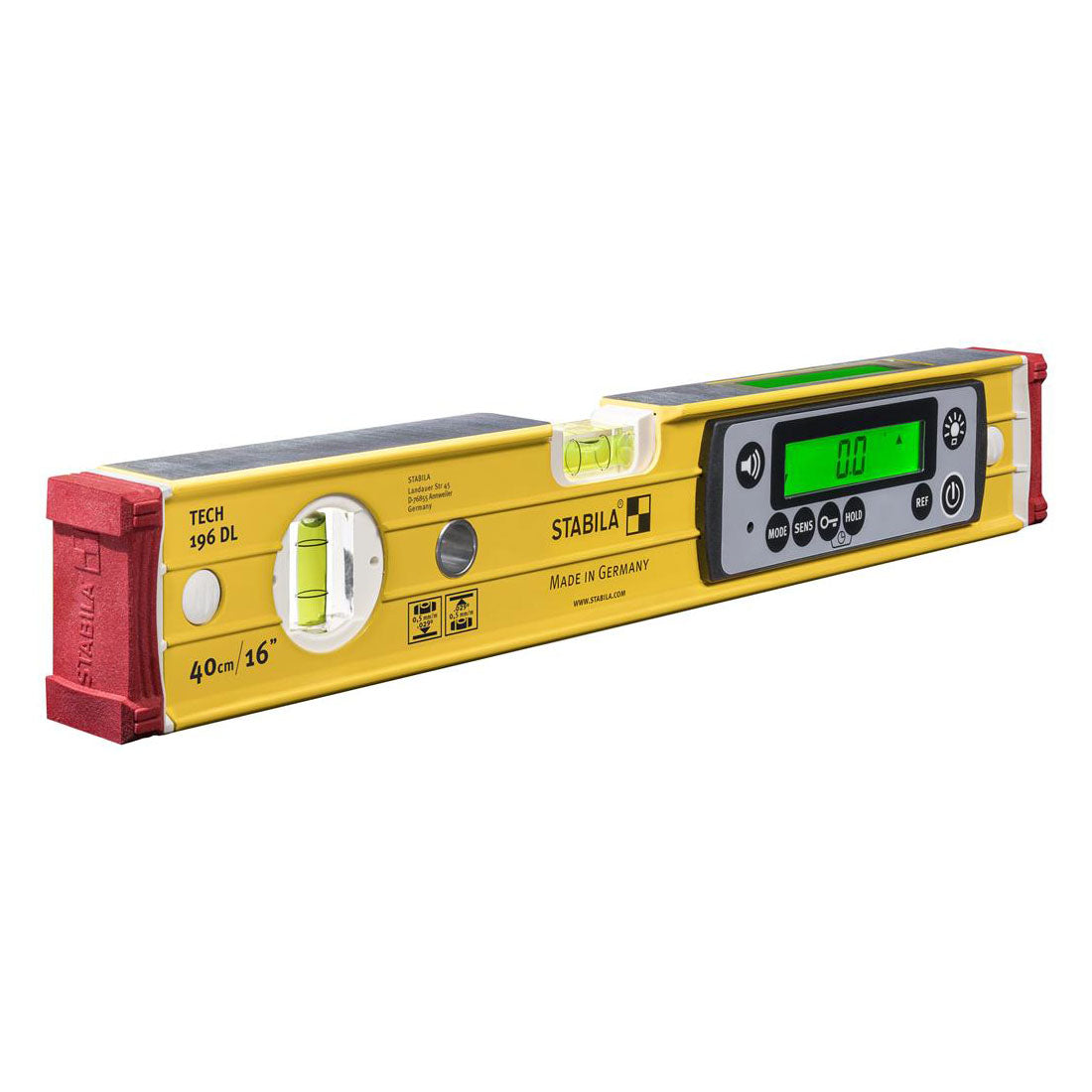 Stabila 39516 16 in +/- 1/32 in @ 72 in Digital Display Type 196 Digital Level