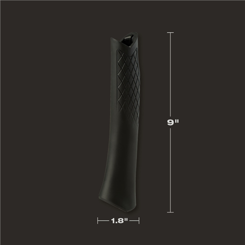 Stiletto TBRG-XX Santoprene Curved Trimbone Replacement Grip For Trimbone Titanium Finish Hammer