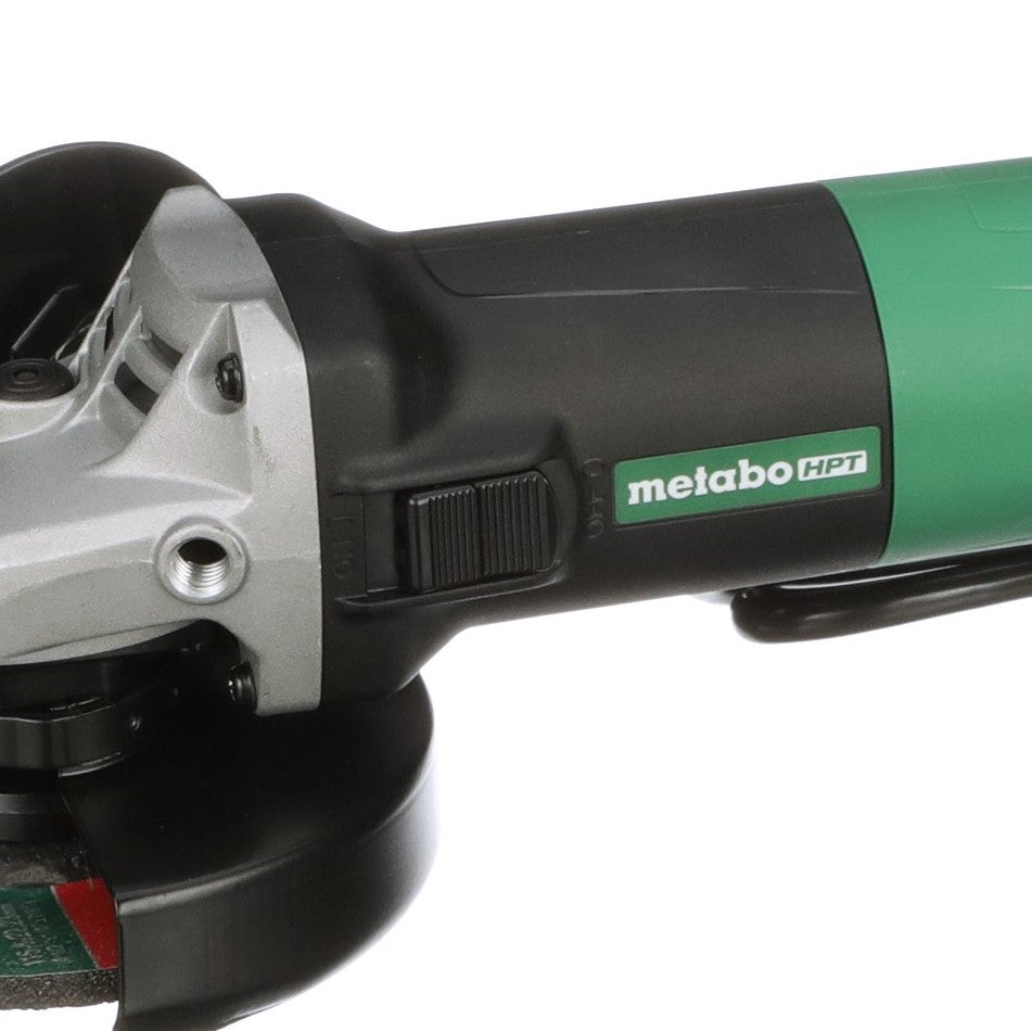 Metabo HPT G12SR4 4-1/2in x 5/8in 120V Slide Switch Angle Grinder