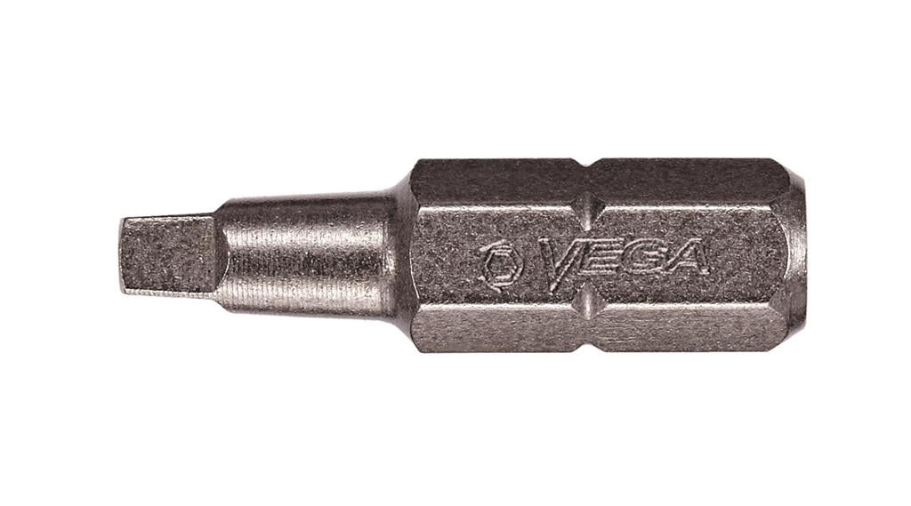 Vega 125R2A-DB25 #2 1 in S2 Modified Steel Square Tip Insert Driver Bit