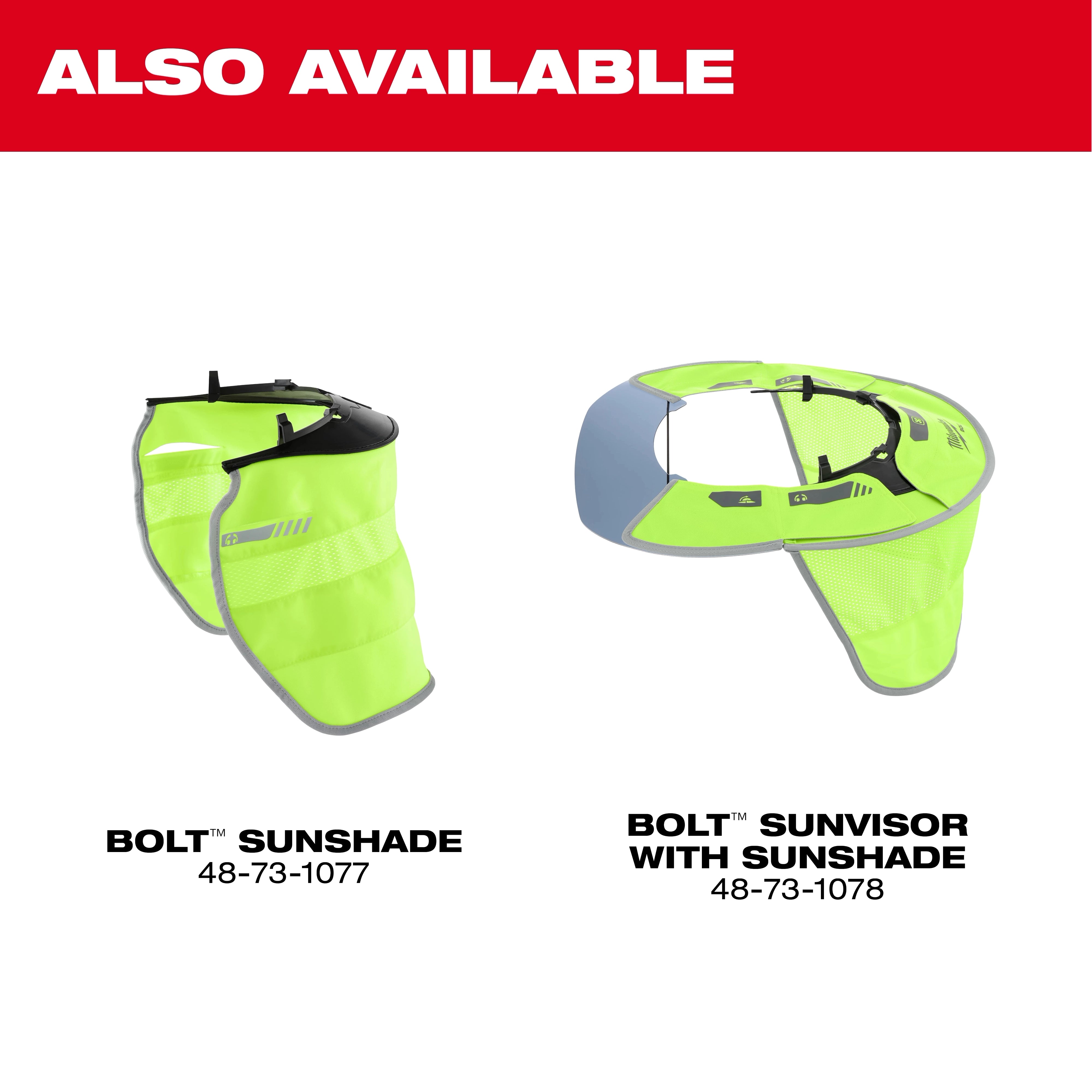 Milwaukee Bolt 48-73-1079 Sun Visor