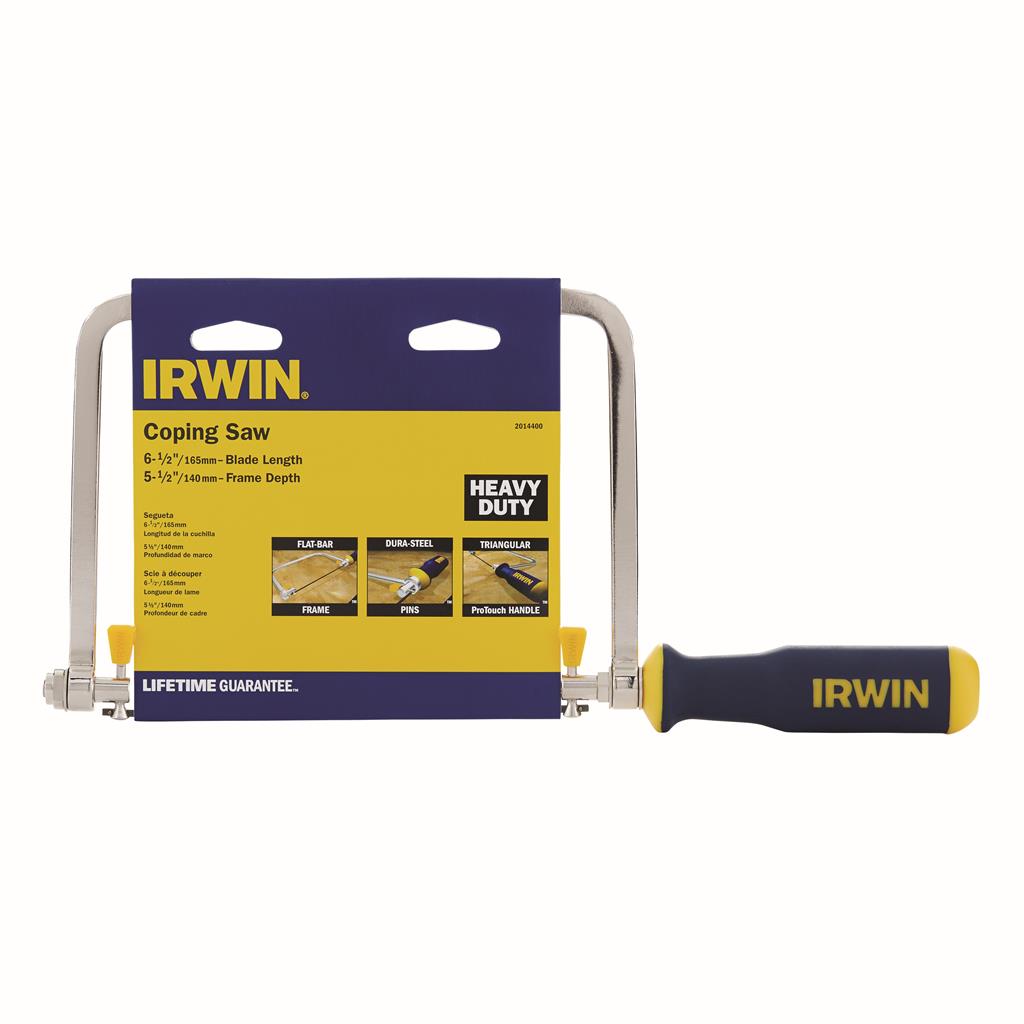 Irwin 2014400 17 TPI Steel Heavy Duty Coping Saw