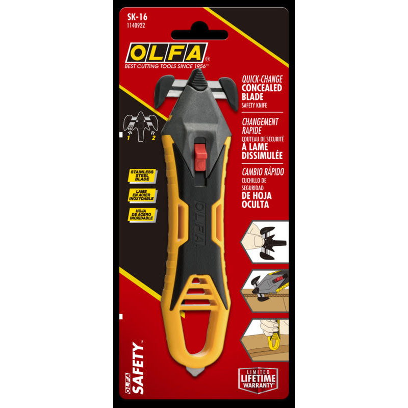 OLFA Corporation 1140922 1-1/2 in 0.52 in Concealed Quick Change Safety Knife