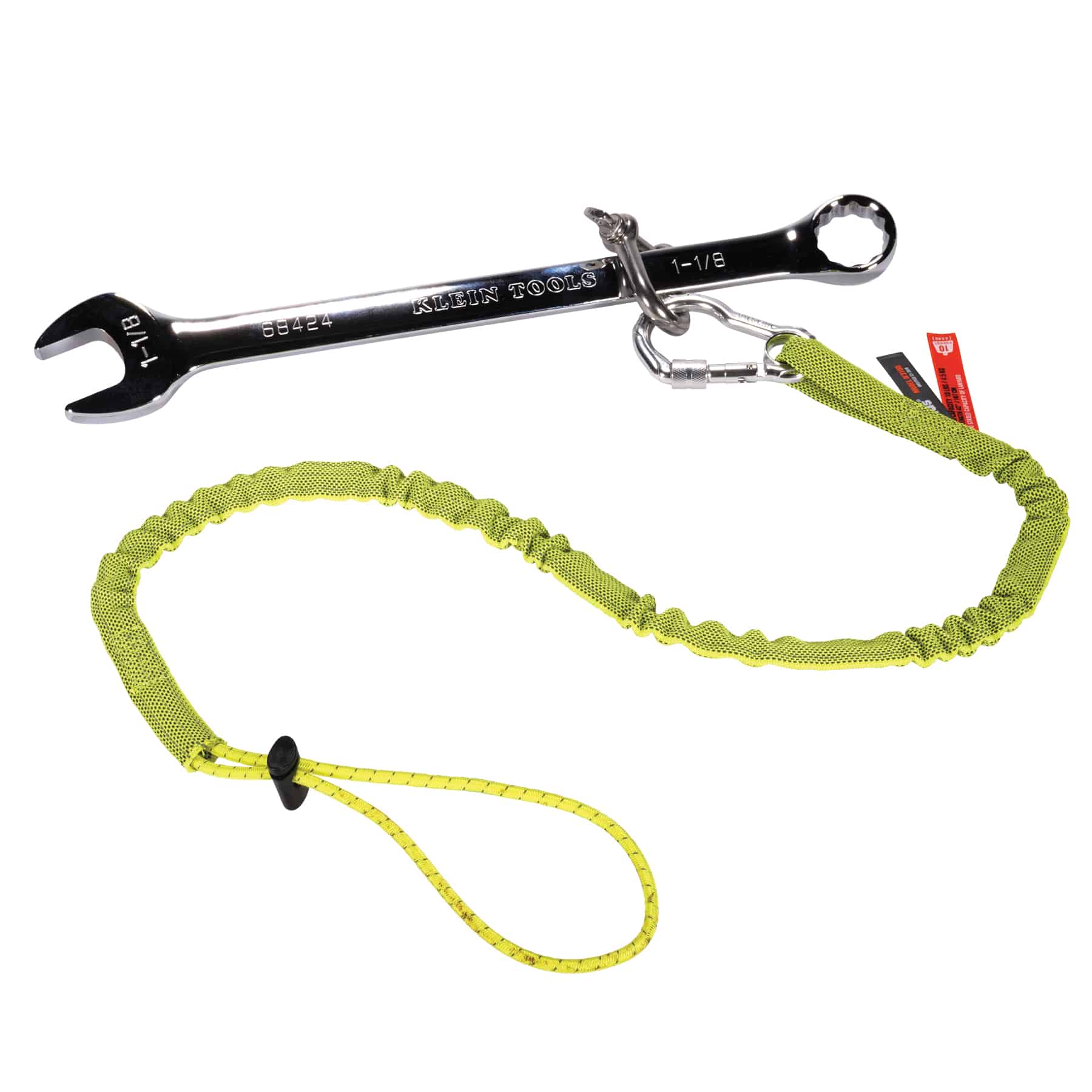 Ergodyne Squids 19003 10 lb 1 Legs Carabiner Standard Tool Lanyard with Carabiner and Cinch Loop