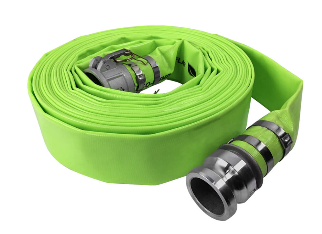 XWA 15-048GCE 3 in 50 ft Green Quick-Link Discharge Hose