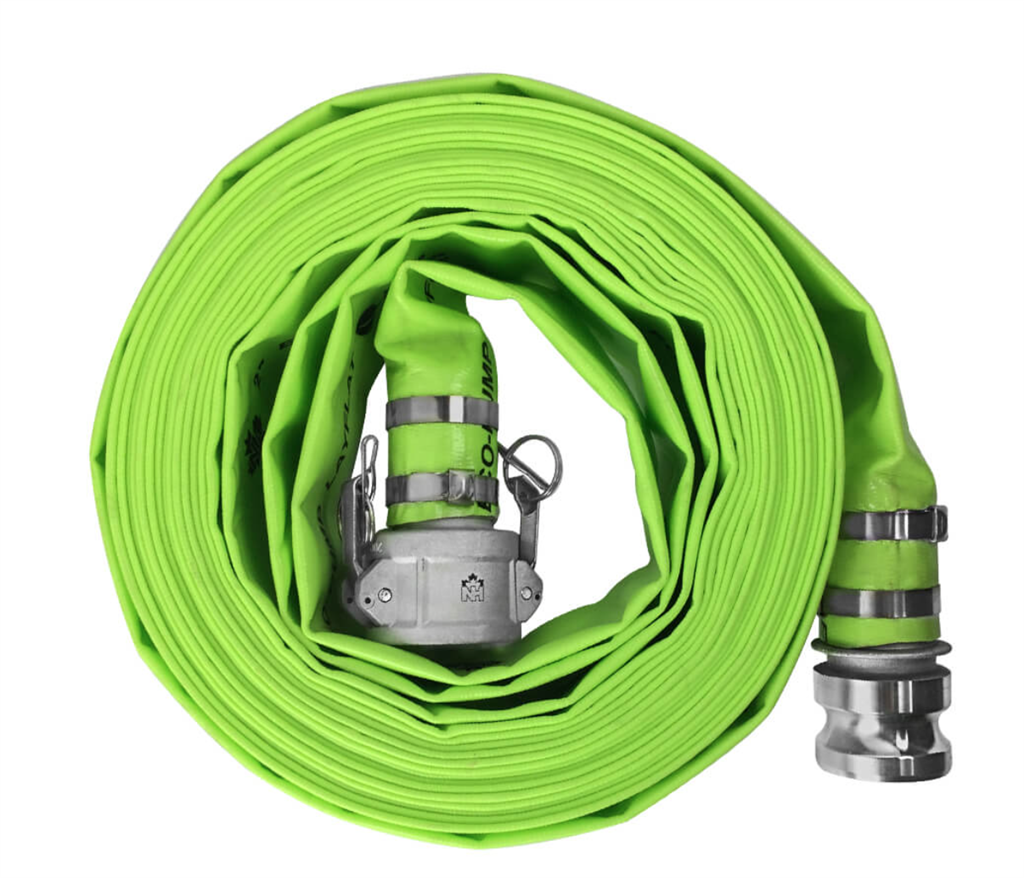 XWA 15-048GCE 3 in 50 ft Green Quick-Link Discharge Hose