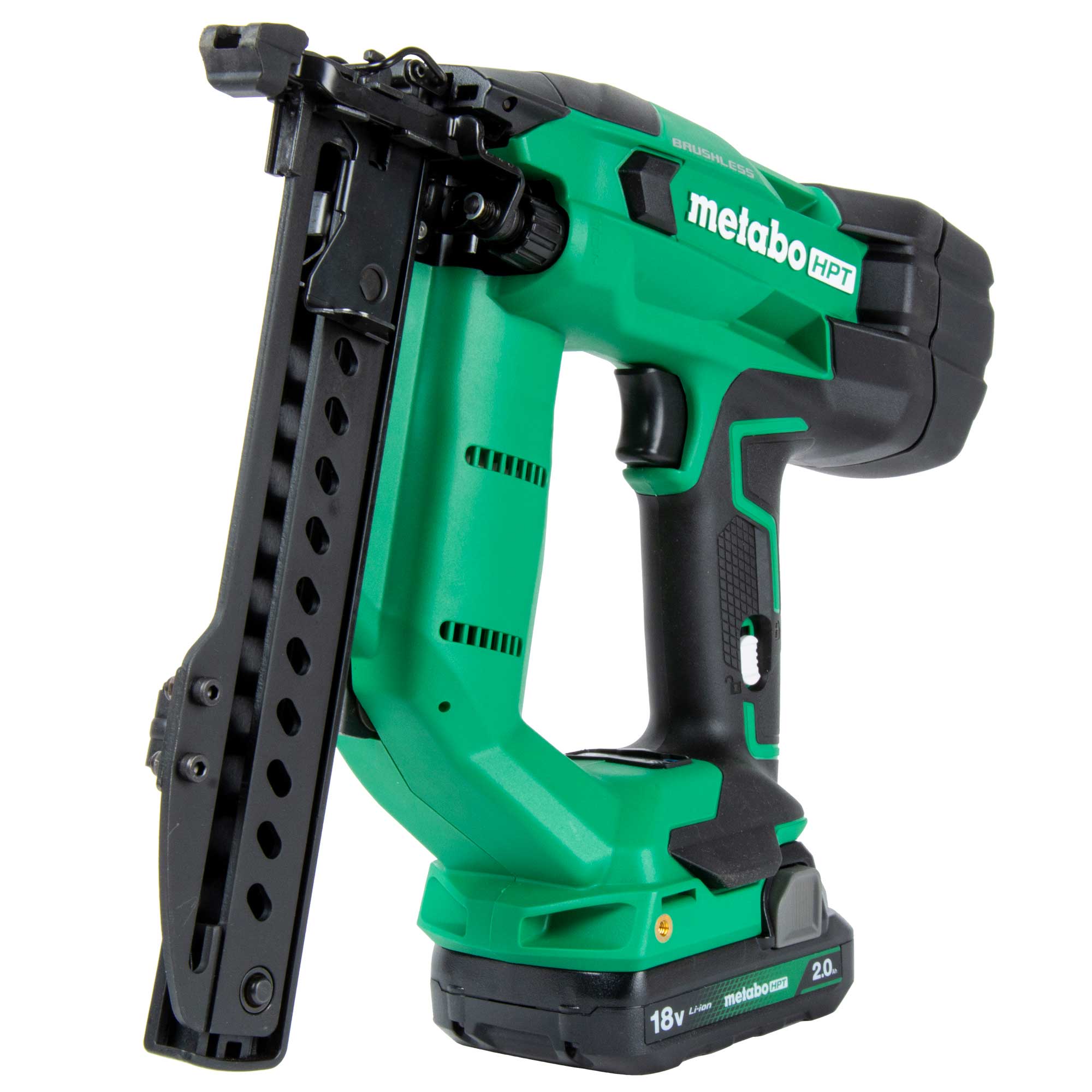 Metabo HPT N1804DAM 18V MultiVolt™ Brushless 18-Gauge 1/4 in. Narrow Crown Stapler Kit