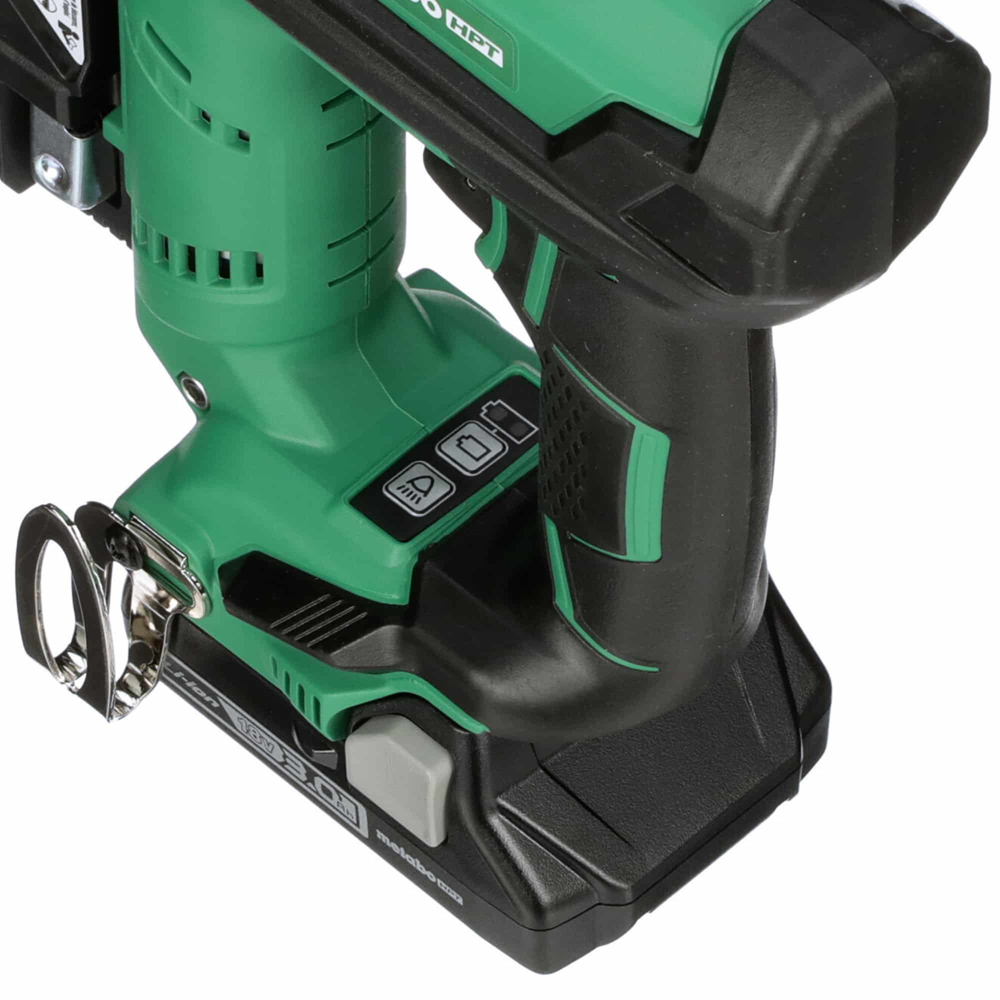 Metabo HPT NP18DSALM 2-3 Nails/Sec 5/8 in, 3/4 in, 1 in, 1-13/16 in, 1-3/8 in 23 Cordless Pin Nailer Kit