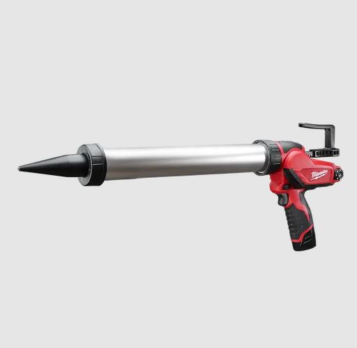 Milwaukee 2442-21 20 oz 16-1/8 in Battery Powered Cordless Caulk and Adhesive Gun Kit