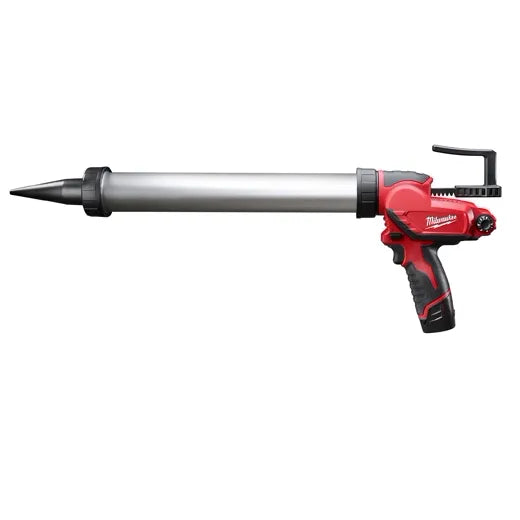 Milwaukee 2442-21 20 oz 16-1/8 in Battery Powered Cordless Caulk and Adhesive Gun Kit