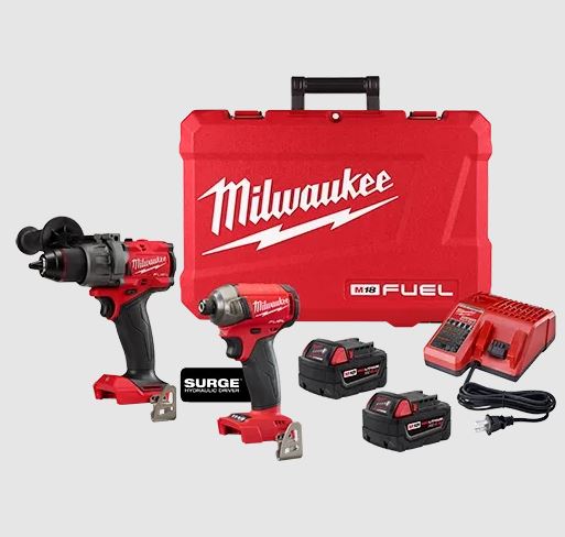 Milwaukee 3699-22 M18 FUEL™ 2-Tool Combo Kit With Surge Impact