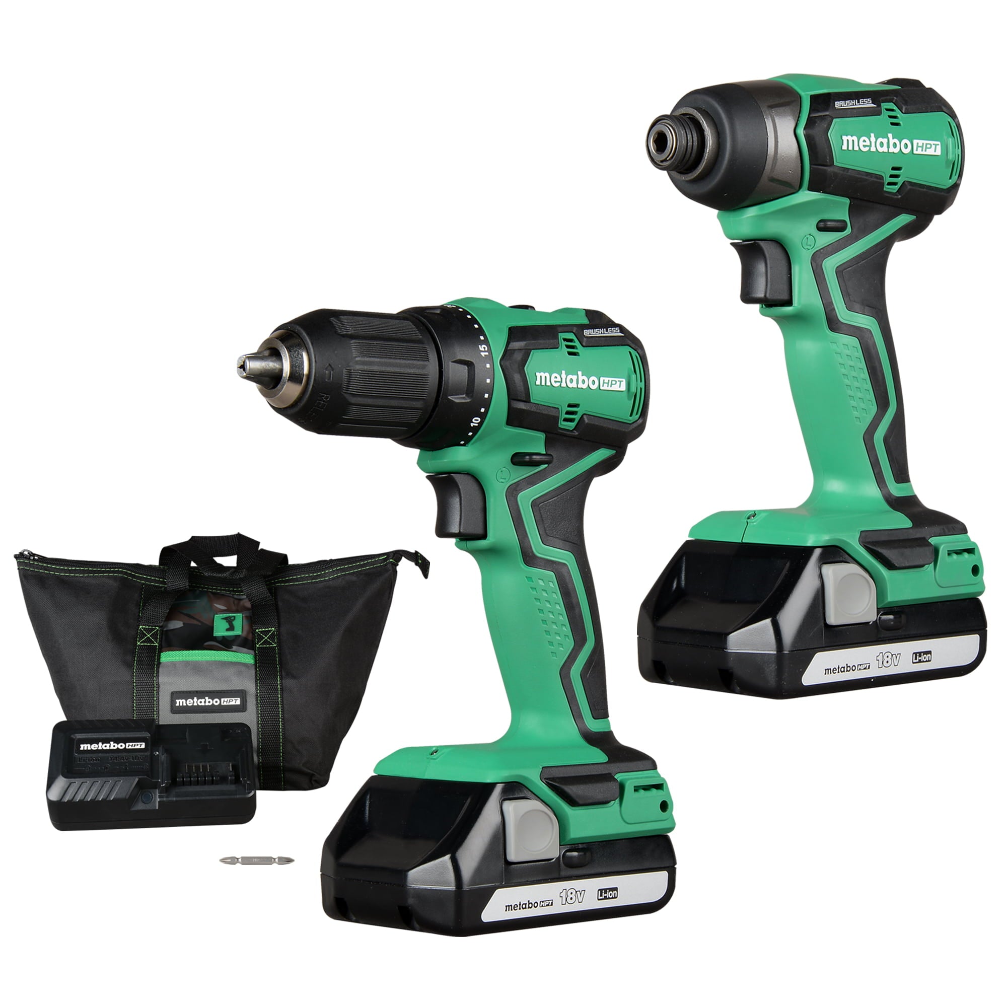 Metabo HPT KC18DDXM 18V Driver Drill/Impact Driver Combo Kit