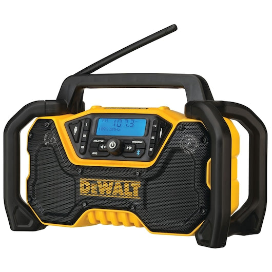 DeWalt DCR028B 12V/20V MAX* 12/24 V 18-1/2 in Bluetooth Jobsite Radio (Tool Only)