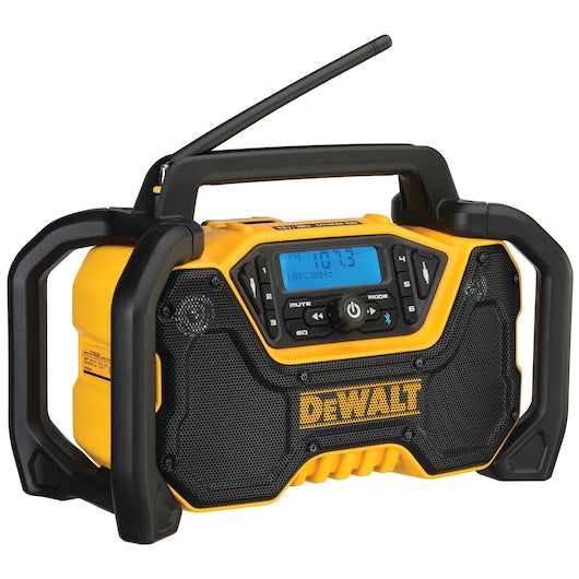 DeWalt DCR028B 12V/20V MAX* 12/24 V 18-1/2 in Bluetooth Jobsite Radio (Tool Only)