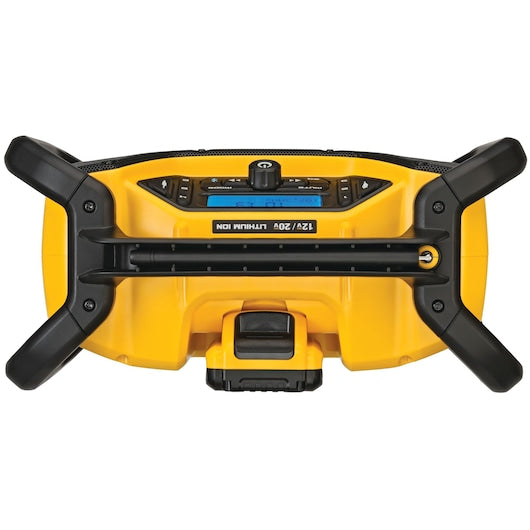 DeWalt DCR028B 12V/20V MAX* 12/24 V 18-1/2 in Bluetooth Jobsite Radio (Tool Only)