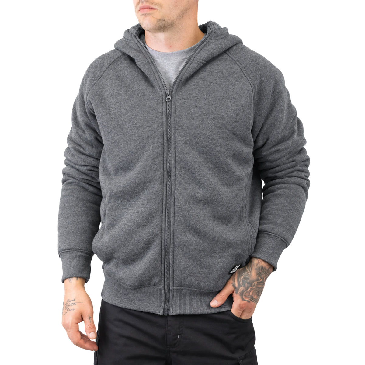 DuraDrive Sherpa Full-Zipper Hoodie