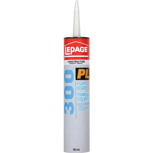 Henkel Canada 1421916 LePage® PL300® 295 mL Cartridge Tan Foamboard Adhesive Glue