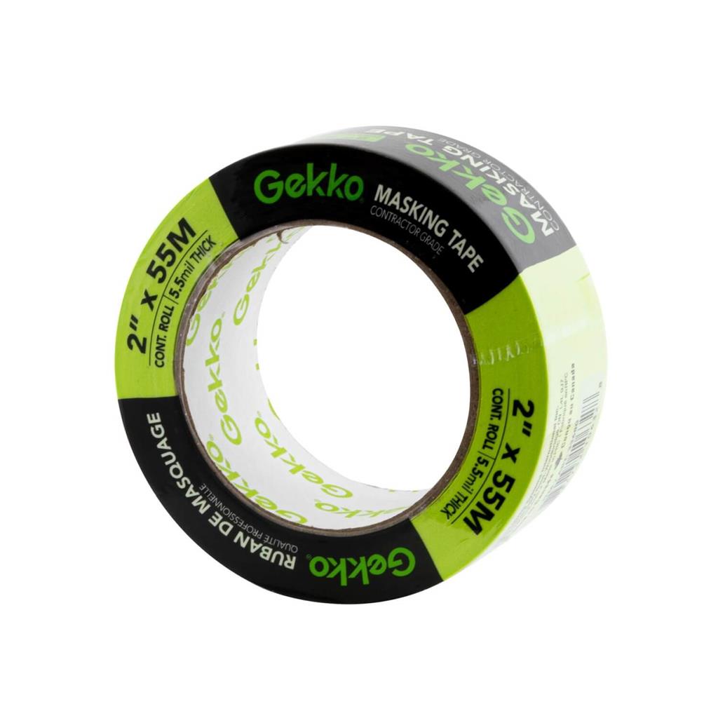 Gekko G255MG 5.5 mil x 21 in x 180 ft Contractor Grade Masking Painter's Tape