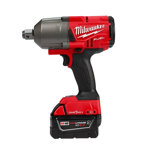 Milwaukee 2864-22R 3/4 in 1100 ft/lb (Fastening) 1500 ft/lb (Nut Bursting) 2400 ipm Cordless Impact Wrench with Friction Ring Kit