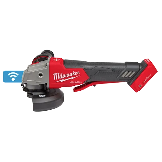 Milwaukee 2882-20 M18 FUEL™ 4-1/2 in/5 in Braking Grinder w/ ONE-KEY™ Paddle Switch, No Lock