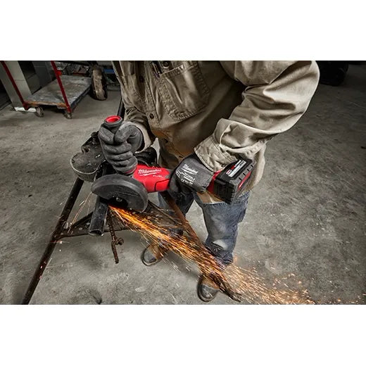 Milwaukee 2882-20 M18 FUEL™ 4-1/2 in/5 in Braking Grinder w/ ONE-KEY™ Paddle Switch, No Lock