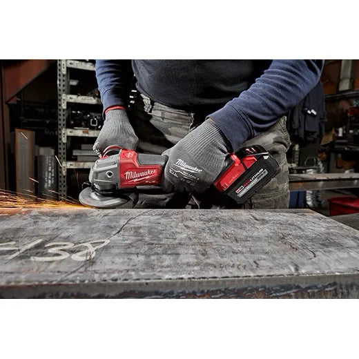 Milwaukee 2882-20 M18 FUEL™ 4-1/2 in/5 in Braking Grinder w/ ONE-KEY™ Paddle Switch, No Lock