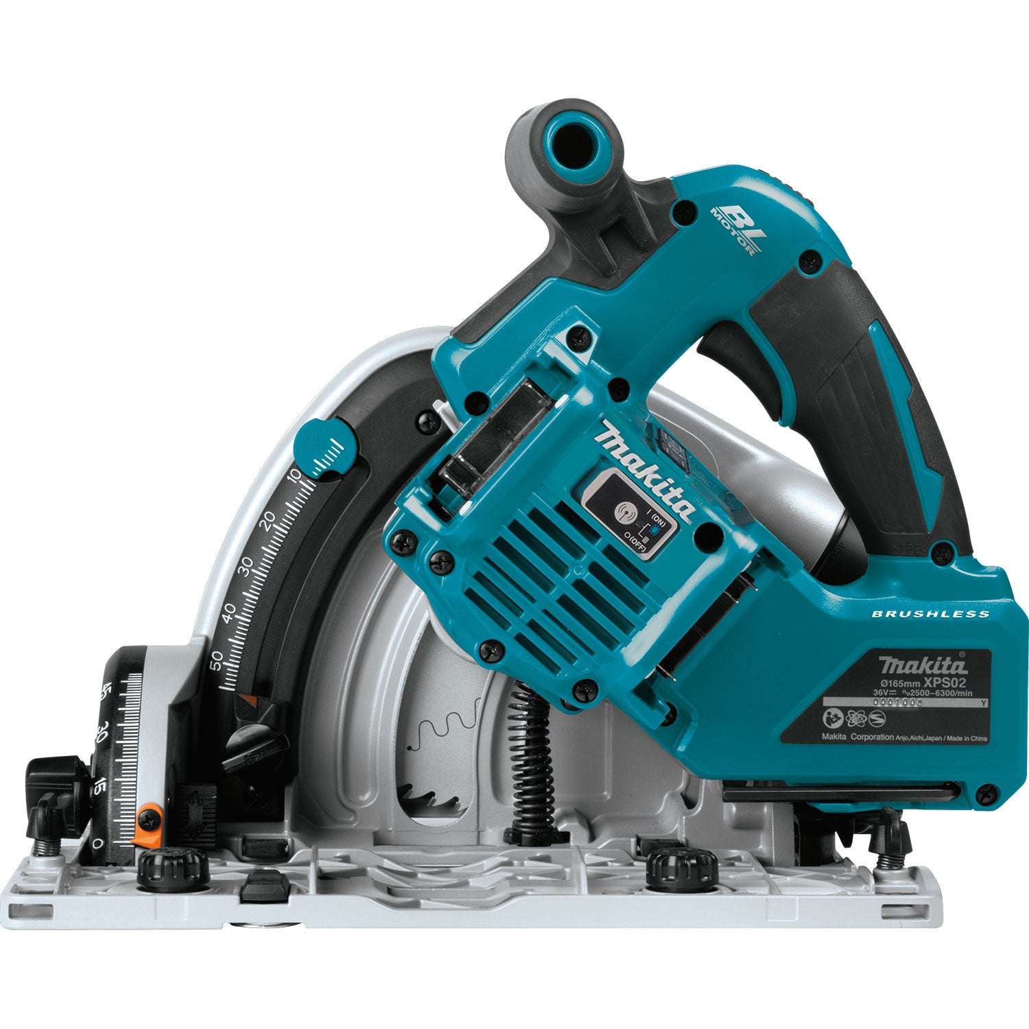 Makita DSP601ZJ LXT® 6-1/2 in 13/16 in Carbide-Tipped Brushless Cordless Circular Saw (Tool Only)