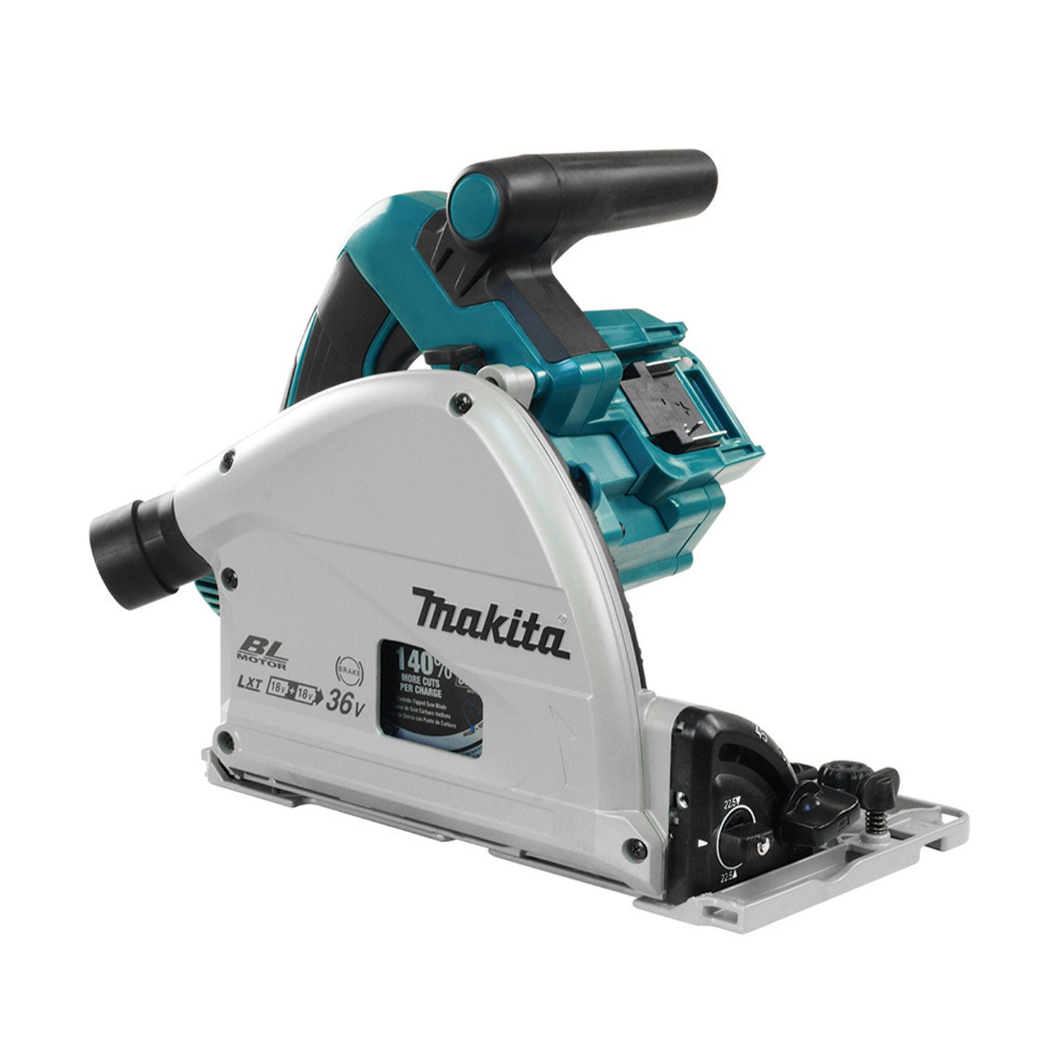 Makita DSP601ZJ LXT® 6-1/2 in 13/16 in Carbide-Tipped Brushless Cordless Circular Saw (Tool Only)