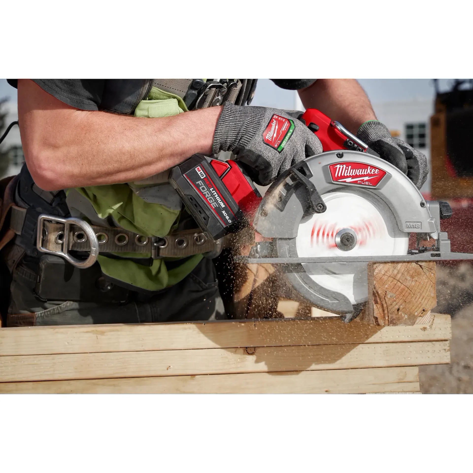 Milwaukee 48-11-1861 REDLITHIUM™ FORGE™ Lithium-Ion 18 V 6 Ah Rechargeable Lithium-Ion Battery