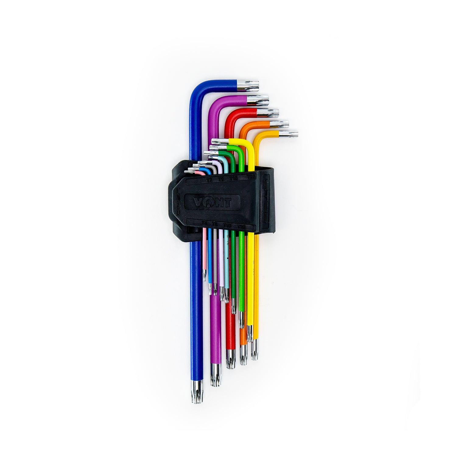 VONT Chrome Tip Mulitcolour Torx Key 13 Piece Set