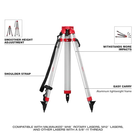 Milwaukee 3704-21T 4000 ft M18™ Battery Dual Slope Rot Laser Level Kit