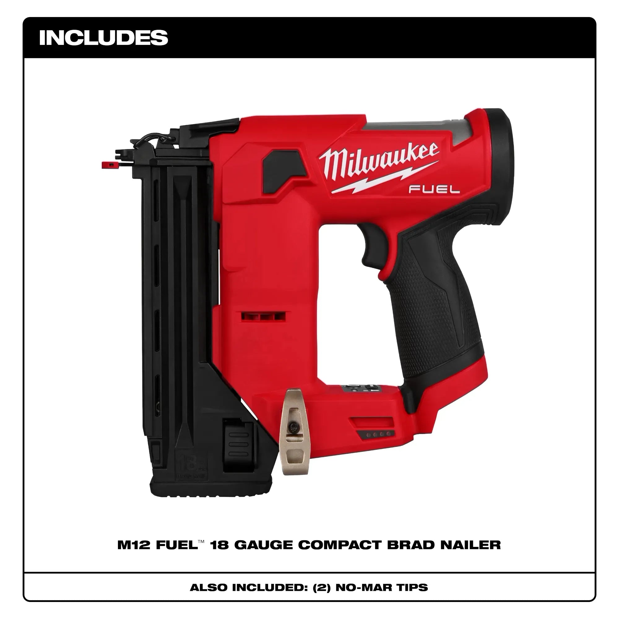 Milwaukee 2541-20 5/8 - 1-1/2 in 18 ga Brad Cordless Brad Nailer