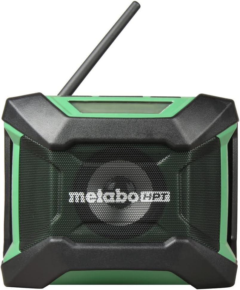 Metabo HPT UR18DAQ4M 18 V 3 Ah Green Analog Cordless Jobsite Radio (Tool Only)