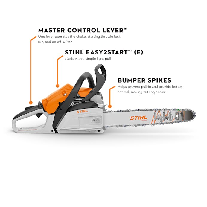 STIHL 11482000252 MS 172 C-E 16 in 31.8 cc 13.5 oz Rear Handle Gas Powered Chainsaw