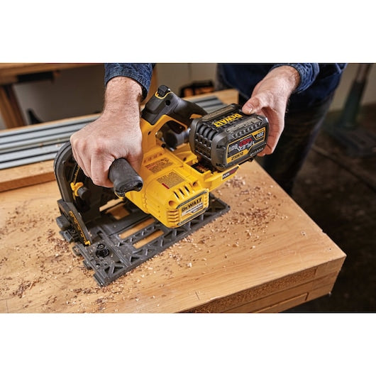 DeWalt DCS520T1 6-1/2 in 60 V Lithium-Ion Cordless Tracksaw Kit