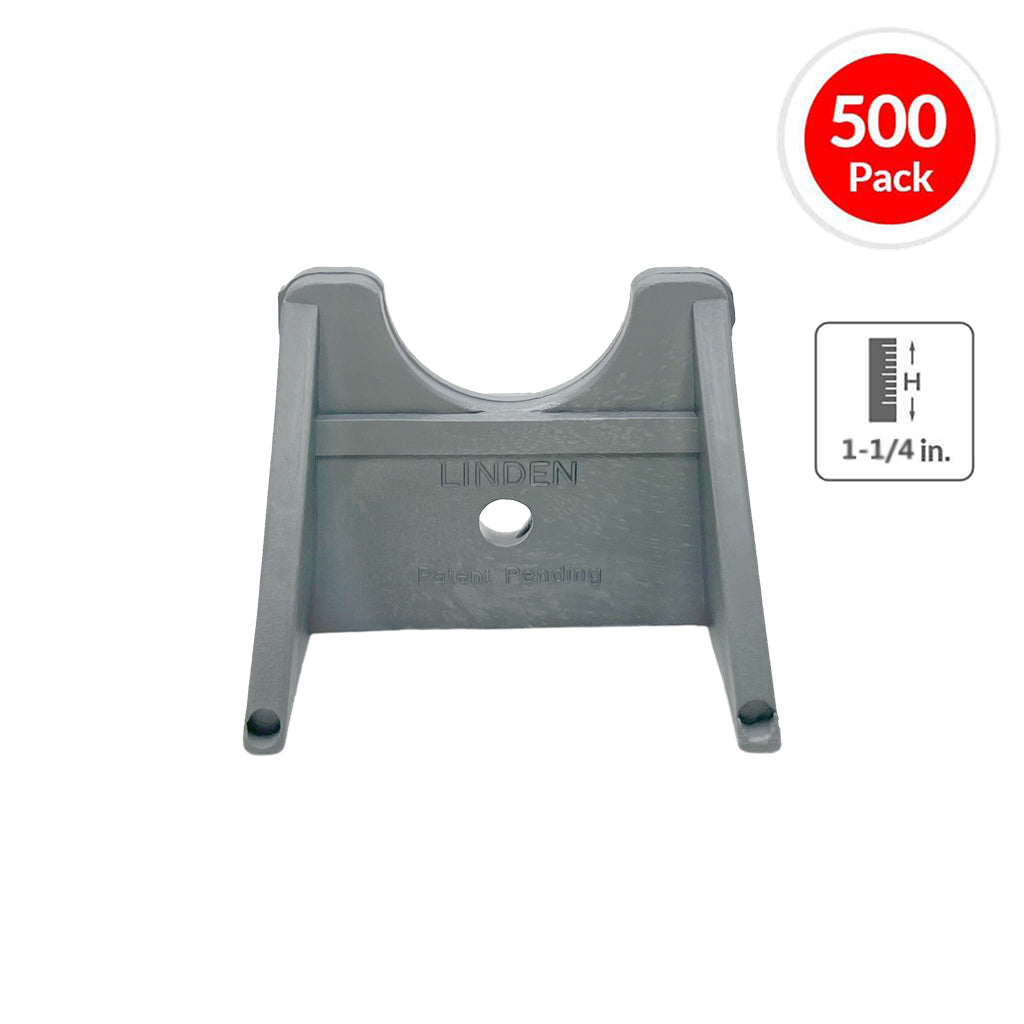 Plastic 1-1/4 in 500 Individual Rebar Linden Chair