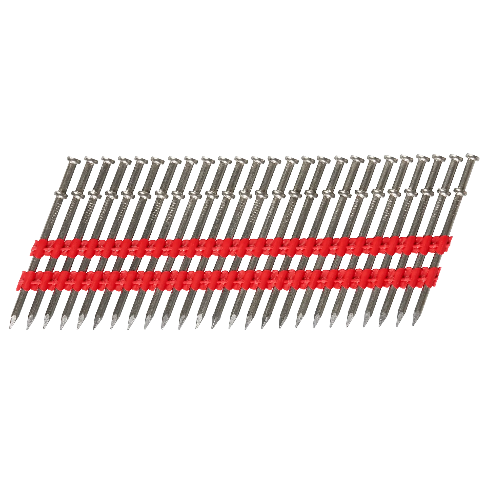 Milwaukee MDP8D-2000 2-1/4 in (Drivable) 2-7/8 in (Total) Steel Bright Collated Duplex Nails - 2000/Pack