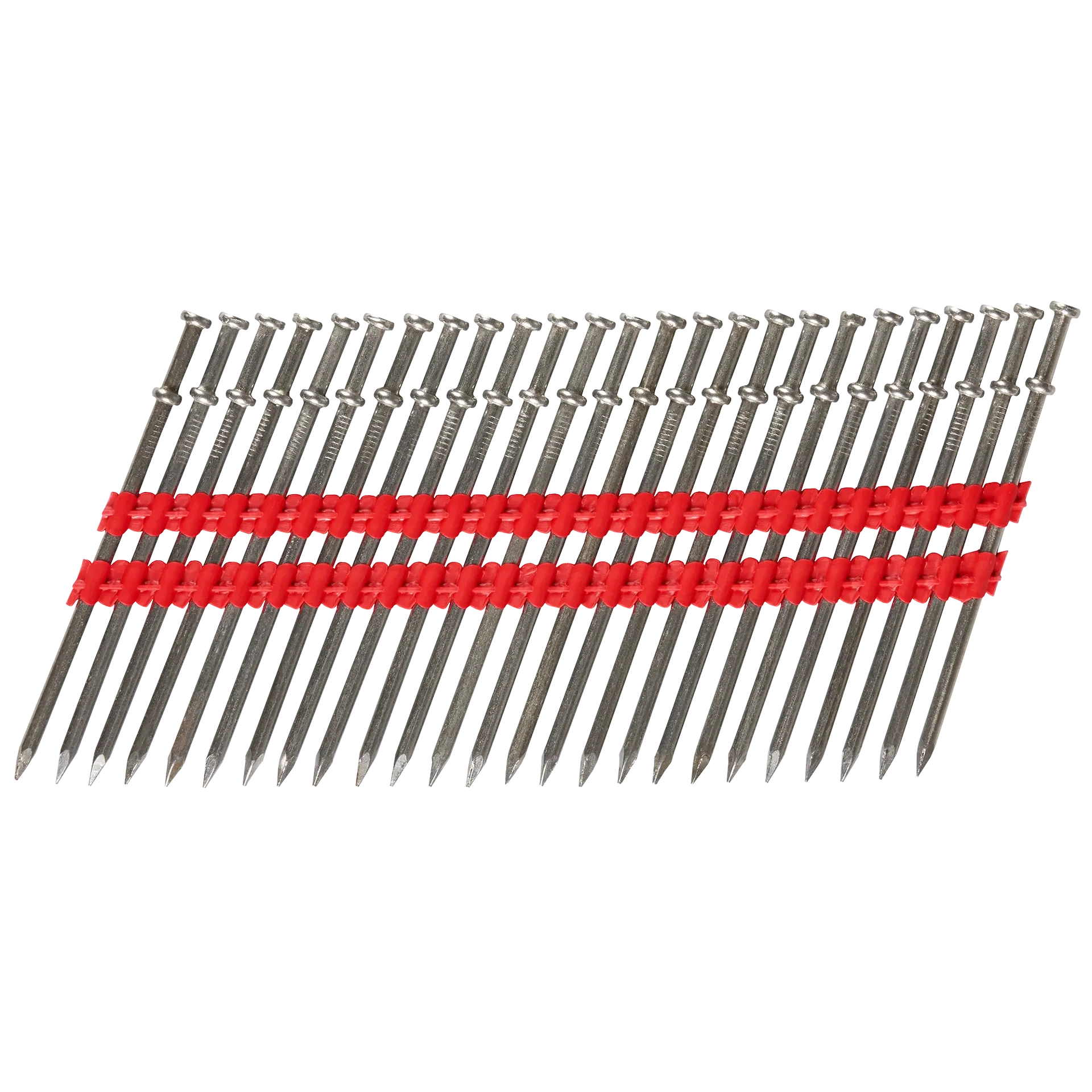 Milwaukee MDP16D-2000 3 in (Drivable) 3-5/8 in (Total) Steel Bright Duplex Nails - 2000/Pack