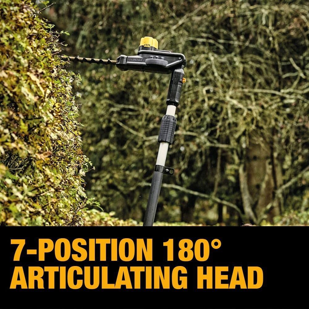DeWalt DCKO86M1 20V MAX* Dual-Action 20 V 2800 spm Cordless Pole Saw and Pole Hedge Trimmer Combo Ki