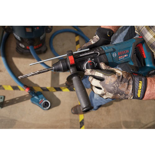 Robert Bosch Tool Corporation BOSCH GBH18V-26DK25 890 rpm 4 Ah Lithium-Ion SDS-Plus Cordless Rotary Hammer (Tool Only)